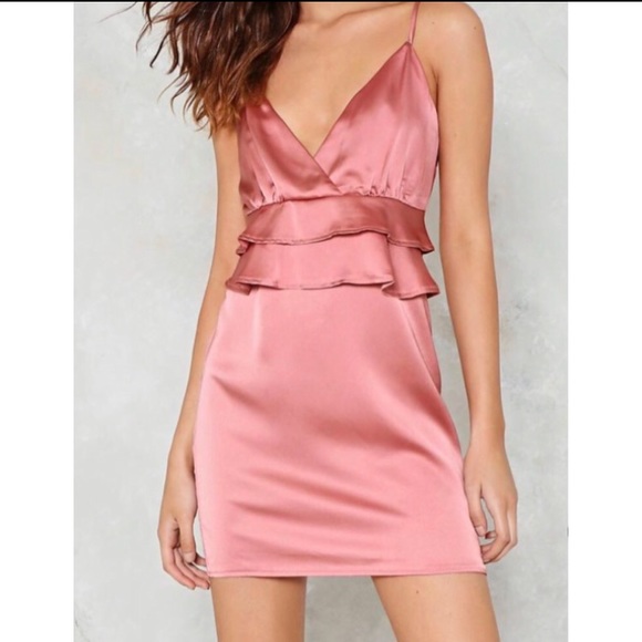 Nasty Gal Dresses & Skirts - Nasty gal silk dress